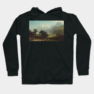 Lake Lucerne by Albert Bierstadt Hoodie